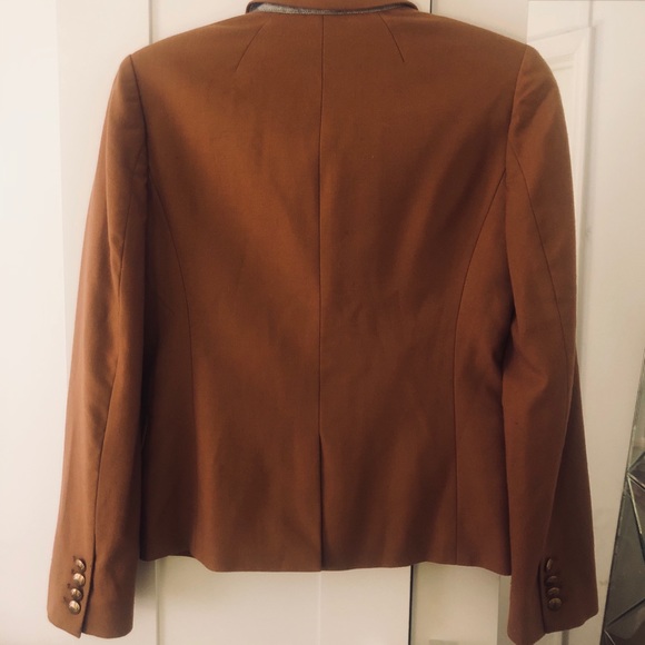 Classic J.Crew Camel Blazer, Size 2 - Picture 3 of 3